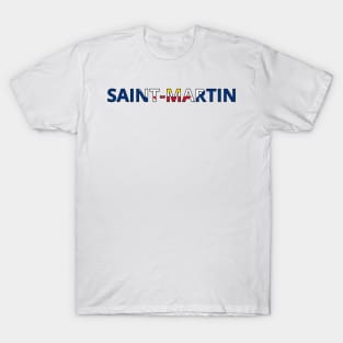 Drapeau Saint Martin T-Shirt